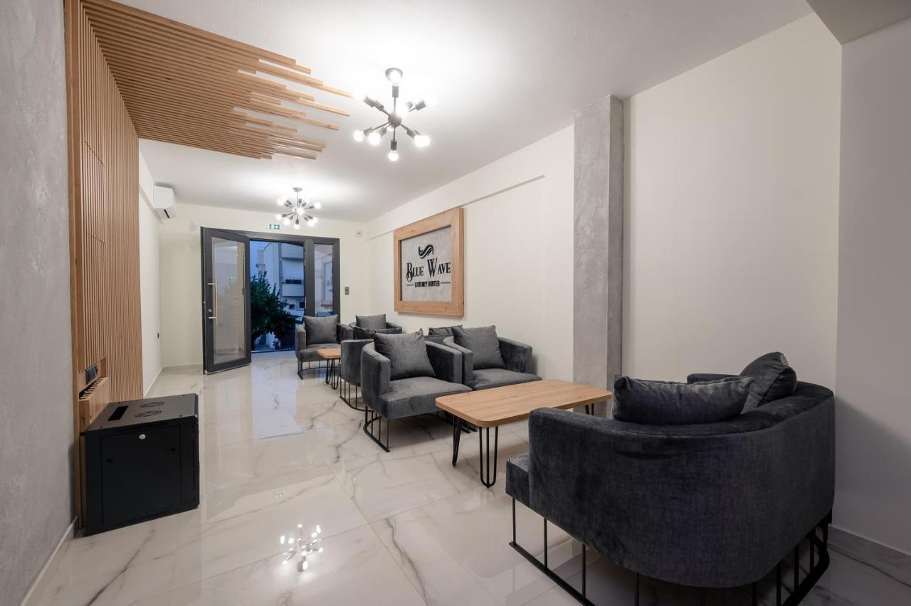 Blue Wave Luxury Suites Nea Iraklitsa Luaran gambar