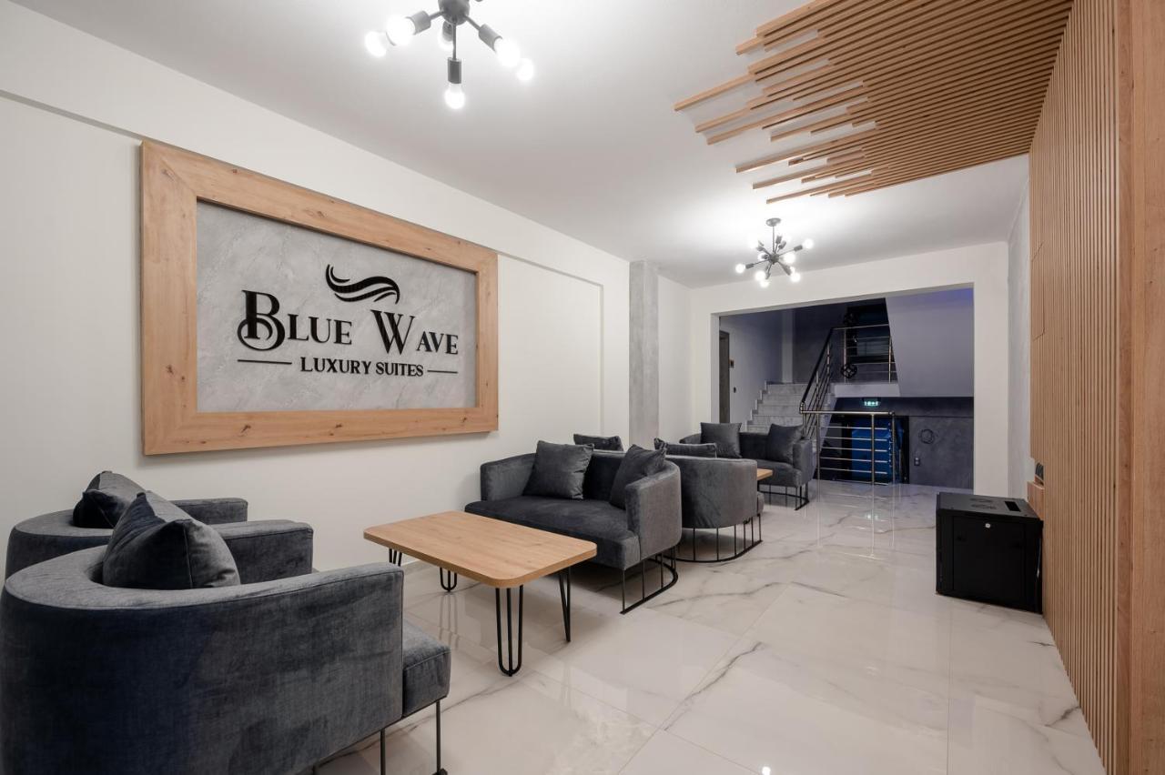 Blue Wave Luxury Suites Nea Iraklitsa Luaran gambar