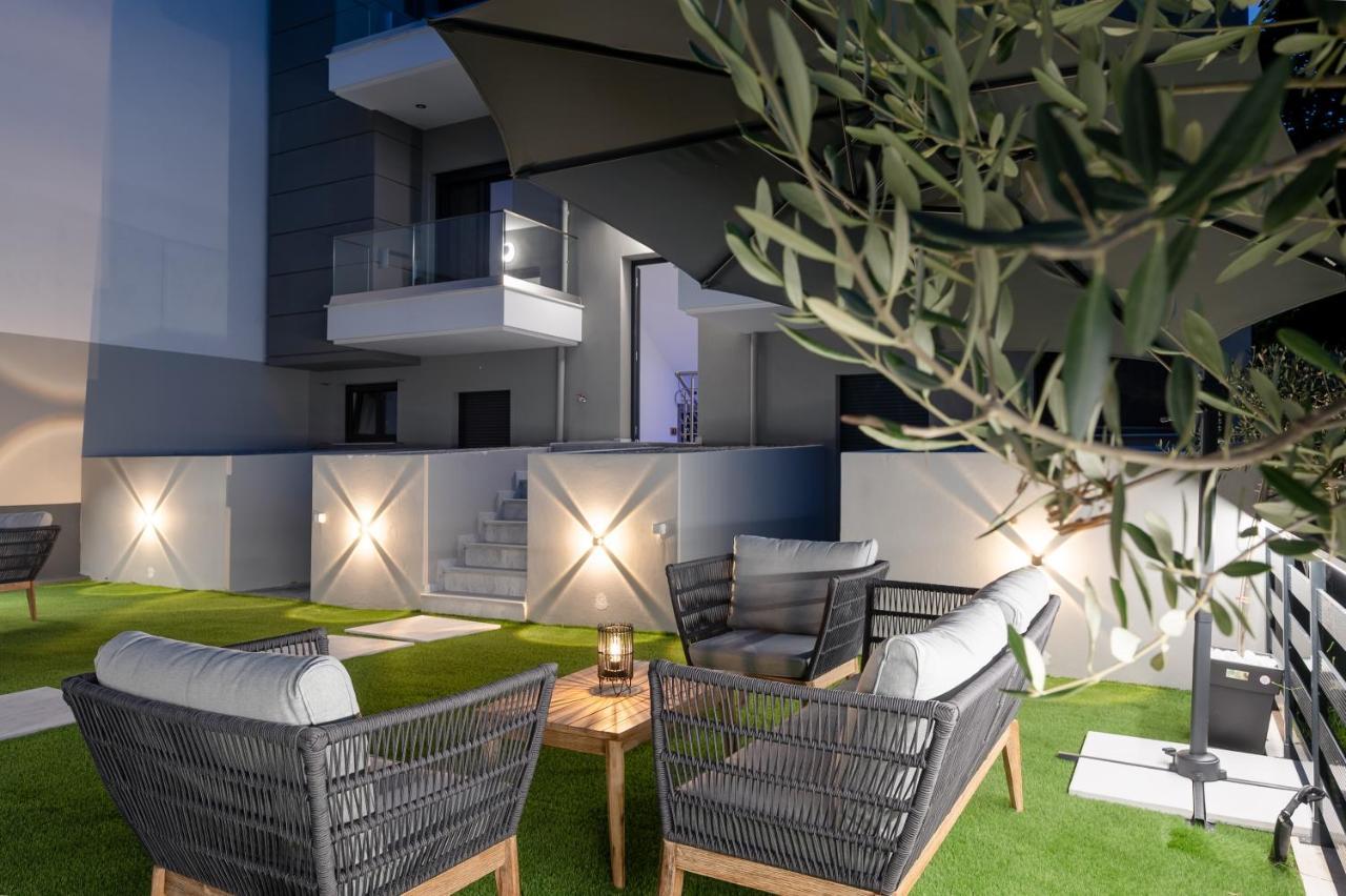 Blue Wave Luxury Suites Nea Iraklitsa Luaran gambar